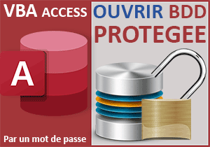 Ouvrir une base de données protégée par un mot de passe