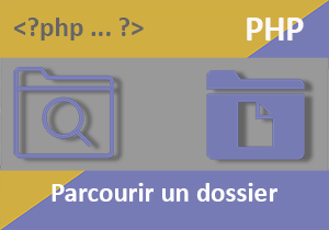 Parcourir les fichiers d un dossier en Php