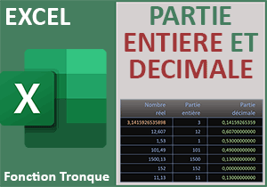 Partie entière et partie décimale d un nombre réel