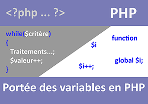 Portée des variables en programmation PHP