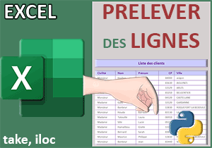 Prélever des lignes d un tableau Excel par formule Python