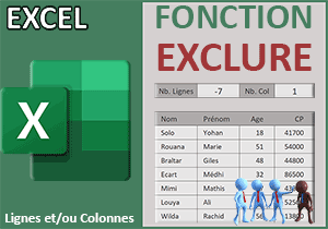Présentation de la fonction Excel Exclure