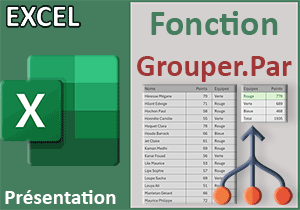 Présentation de la fonction Excel GrouperPar
