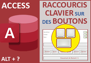 Raccourcis clavier sur boutons de formulaire Access