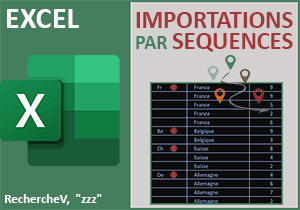 Recherche de données hiérarchisées et séquencées avec Excel