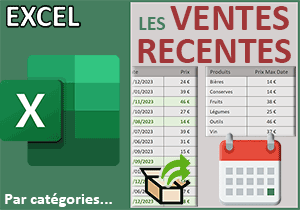 Recherche sur les dates des dernières ventes