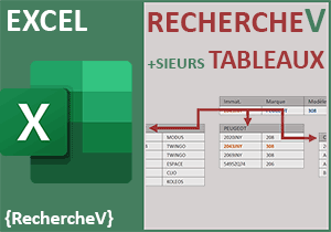 RechercheV matricielle Excel dans de multiples tableaux