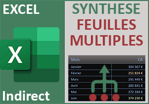 Récolter les données de plusieurs feuilles avec une formule