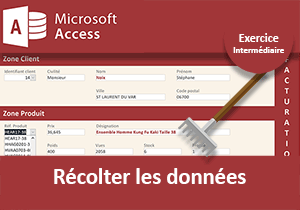 Récolter les données sur un formulaire Access