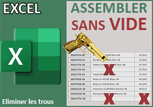 Regrouper des tableaux sans lignes vides ni trous