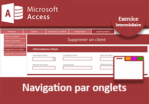 Regrouper les formulaires Access dans des onglets