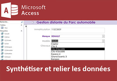 Relier des listes déroulantes sur un formulaire Access