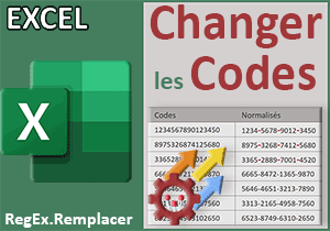 Remplacer par expressions régulières dans Excel