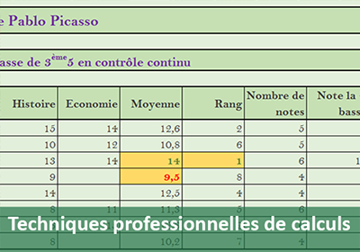 Reproduire des calculs Excel partout avec une seule formule