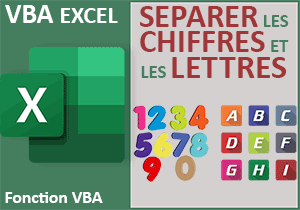 Séparer les chiffres des lettres avec une fonction VBA