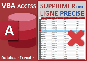 Supprimer un enregistrement précis en VBA Access