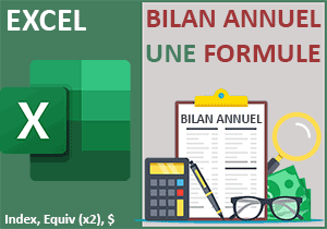 Synthèse annuelle avec une seule formule Excel