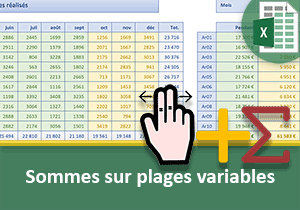 Synthèses Excel sur un nombre variable de mois