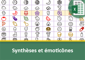 Synthèses graphiques Excel avec les émoticônes