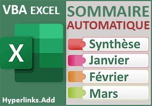 Table des matières automatique en VBA Excel