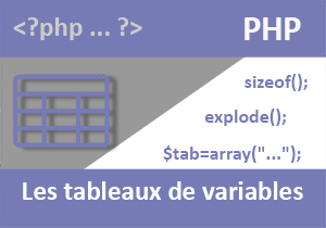 Tableaux de variables et affectations en PHP