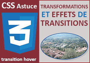 Transformation CSS sur de multiples propriétés