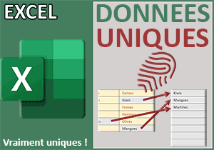 Transformer un tableau en liste de valeurs uniques triées