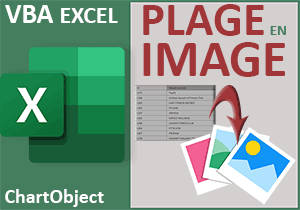 Transformer une plage de cellules en image en VBA Excel