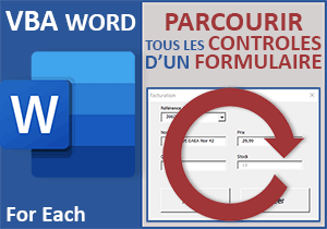 Vérifier tous les contrôles du formulaire VBA Word