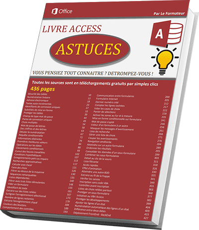 Le Livre des astuces Access