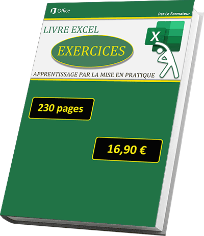 Le livre numérique Excel des exercices pédagogiques à télécharger au format PDF