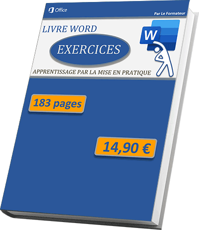 Livre numérique des exercices Word à télécharger au format PDF