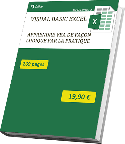Le livre numérique pour débuter et apprendre à programmer en Visual Basic Excel à télécharger au format PDF