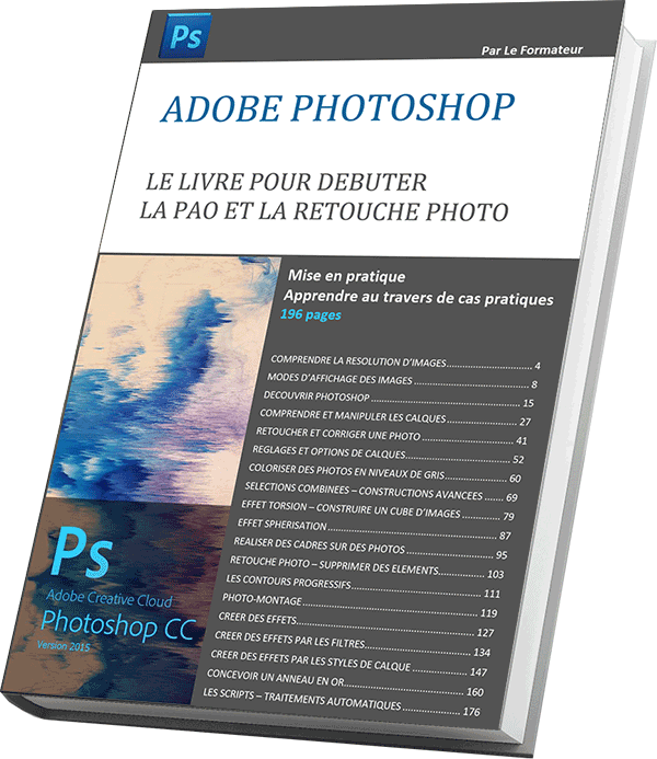 Le livre pour débuter et apprendre Photoshop à télécharger en PDF